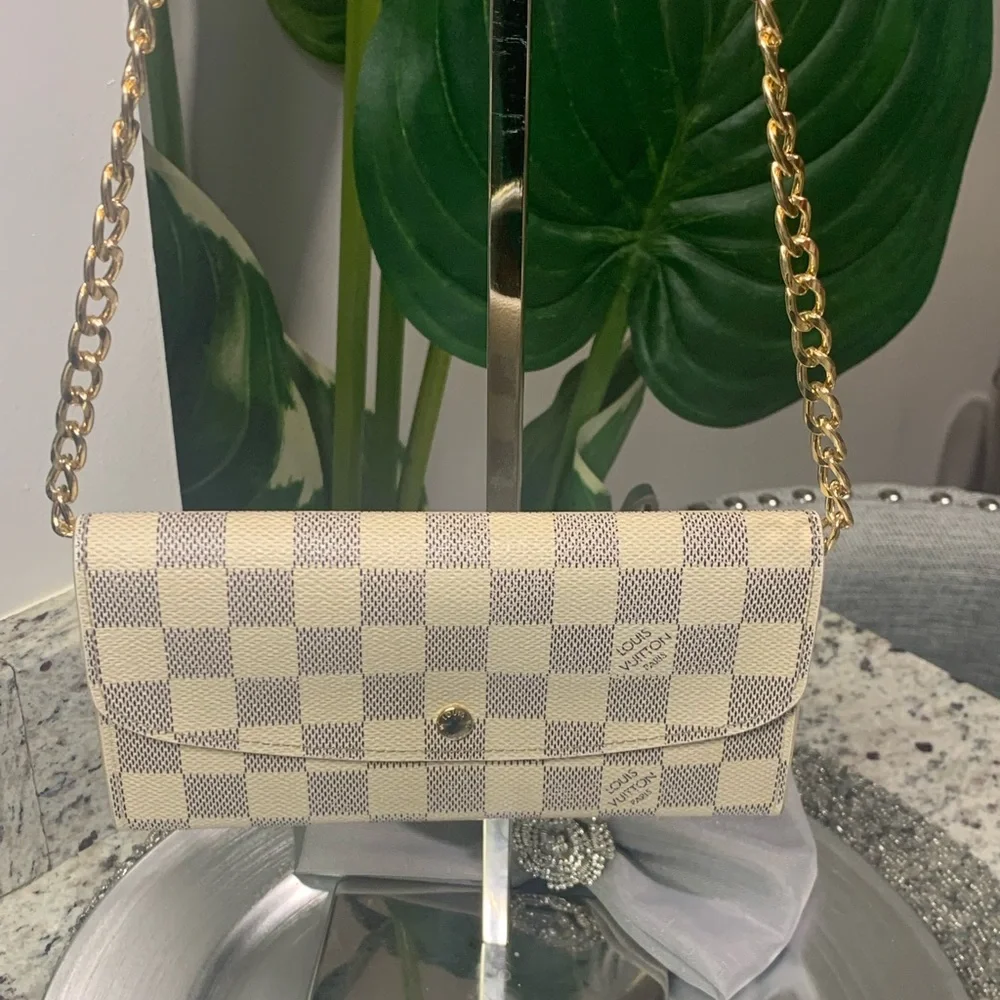 Louis Vuitton Damier Azur Emily Long Wallet